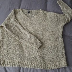 Vneck sweater.